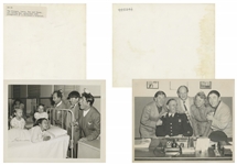 Lot of Twenty 10 x 8 Glossy Photos With Shemp as Third Stooge, From Various Films & Public Appearances -- One Photo Trimmed, Overall Very Good Condition -- List of 15 Films at NateDSanders.com